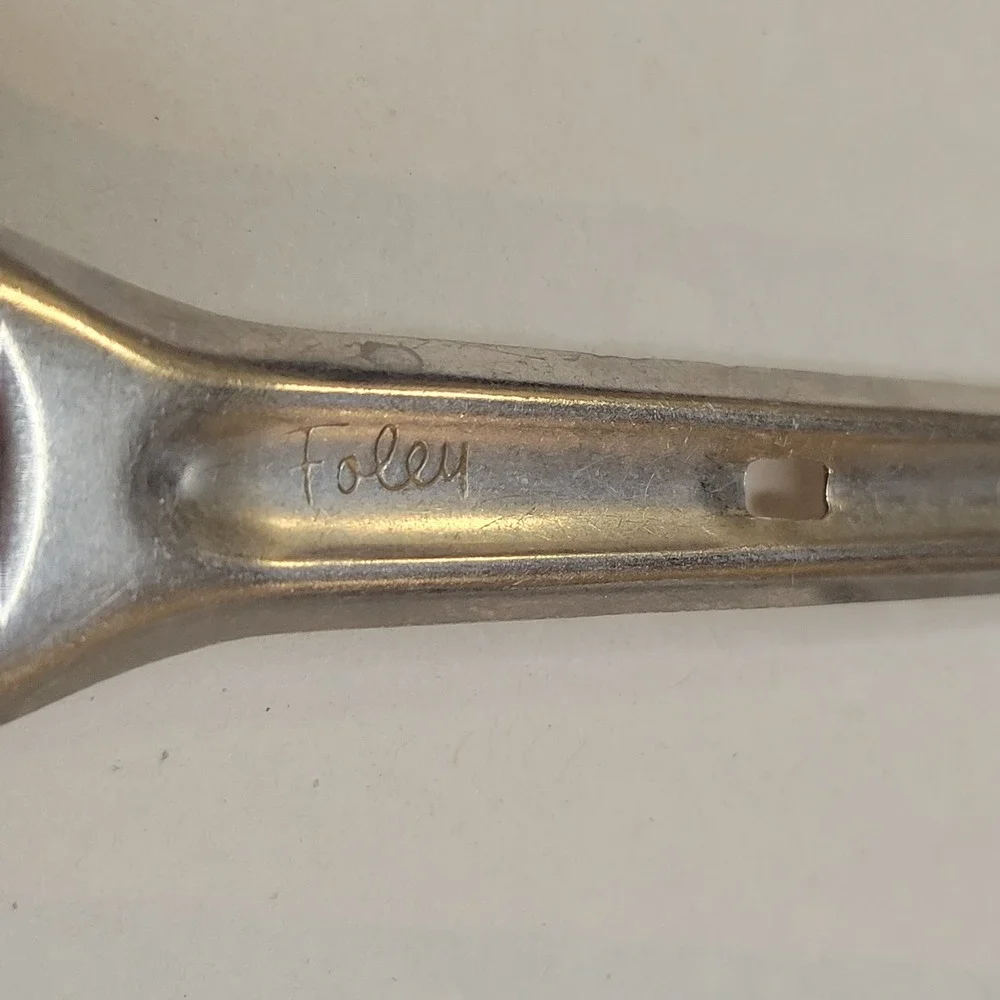 Vintage Foley Stainless Steel Nesting Measuring Spoons Set of 3 Long Handle